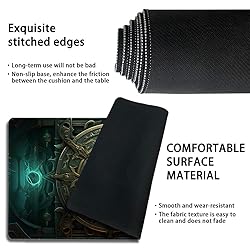 Premium Stitched MTG Playmat with Zones and