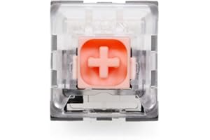 KPREPUBLIC Novelkey Kailh Hako Royal True Switch RGB SMD Pink Tactile 50g Switches Dustproof Switch for Mechanical Keyboard IP56 mx stem (Hako Royal True Switch X10)