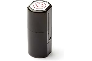 SIRDAS Self Inking Stamps for Teachers, Teacher Stamper for Classroom (Smiley Face)