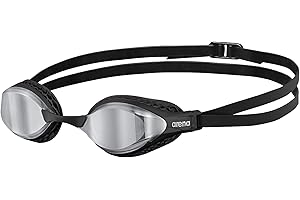 ARENA Unisex Adult Air-Speed Anti-Fog Racing Swim Goggles for Men and Women Air Seals Technology for Superior Comfort