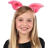 Disney Winnie the Pooh Piglet Costume Ears Headband for Adults & Kids - Officially Licensed Character Accessory