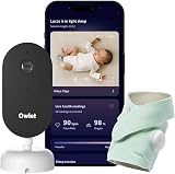 Owlet Dream Duo 3rd Gen Medically-Certified Baby Monitor Sock & Camera view 1