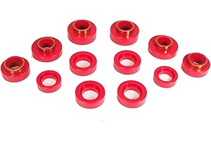 Prothane 67-81 Chevy Camaro Body Mount - Red