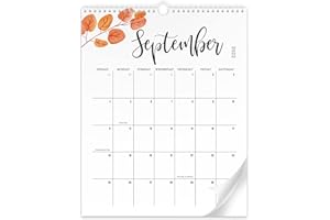 MOSXTT Aesthetic Floral Wall Calendar - Runs from January 2022 Until July 2023 - The Perfect Monthly Calendar With Seasonal Designs for Easy Planning