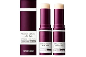 Calcium Volume Multi Balm - Collagen Anti-Aging Wrinkle Stick for Face, Eyes & Neck, Anti-aging, Hydrating, Firming Skin, 9g 