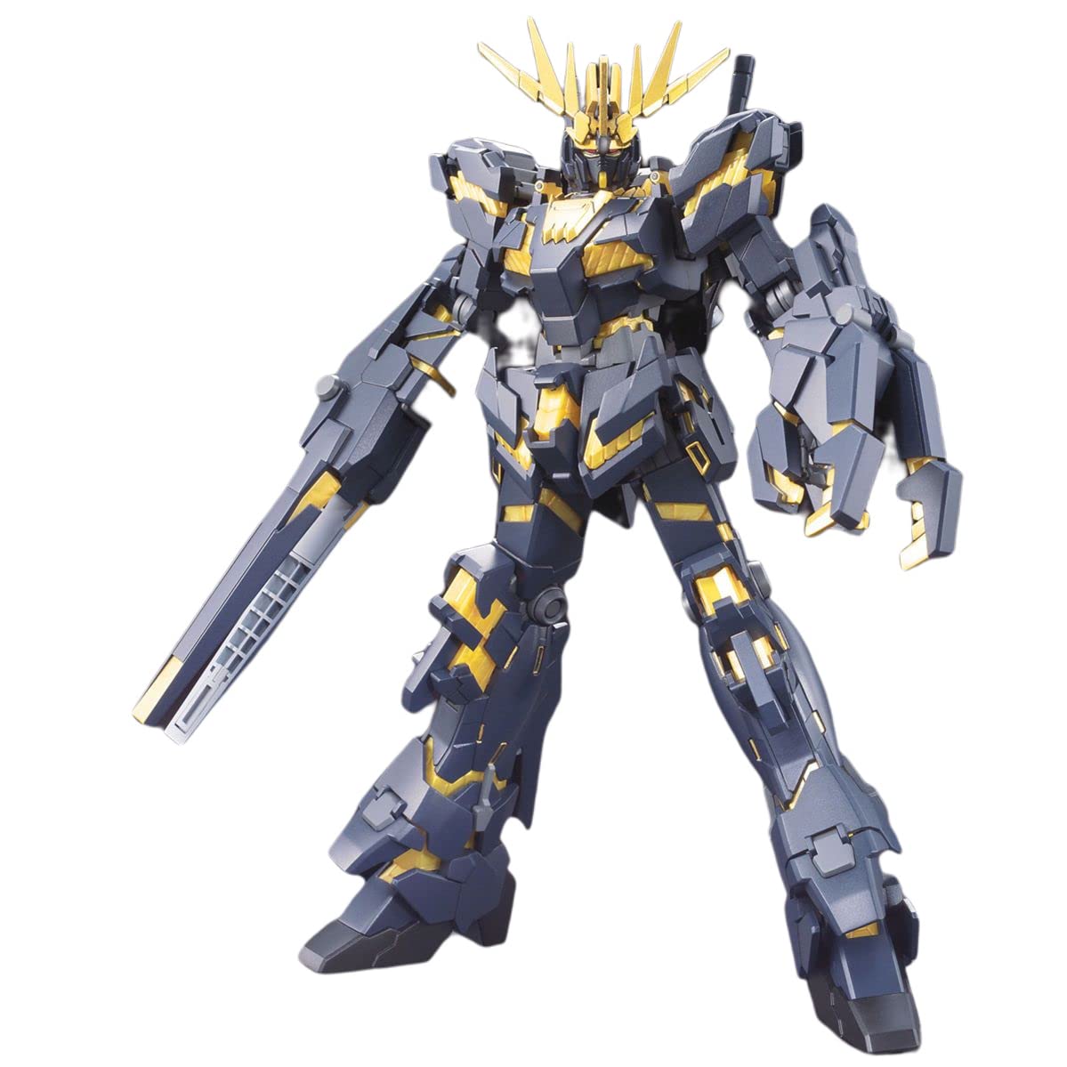 BANDAI GUN57983 Hguc 1/144 Rx-0 Unicorn Gundam 02 Banshee (D.M.), Grey, Taille Unique