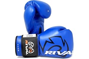 RIVAL Boxing RB4 Aero Bag Gloves, Hook and Loop Closure, Synthetic PU Outer Shell for Extra Durability and Performance