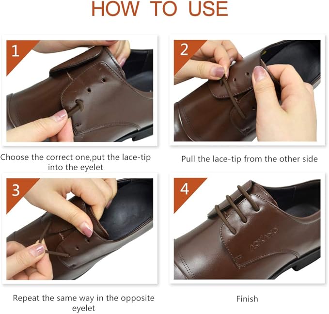 no tie dress shoe laces