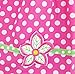 Sunny Fashion Girls Dress Pink Dot Flower Embroidered Sundress Size 6