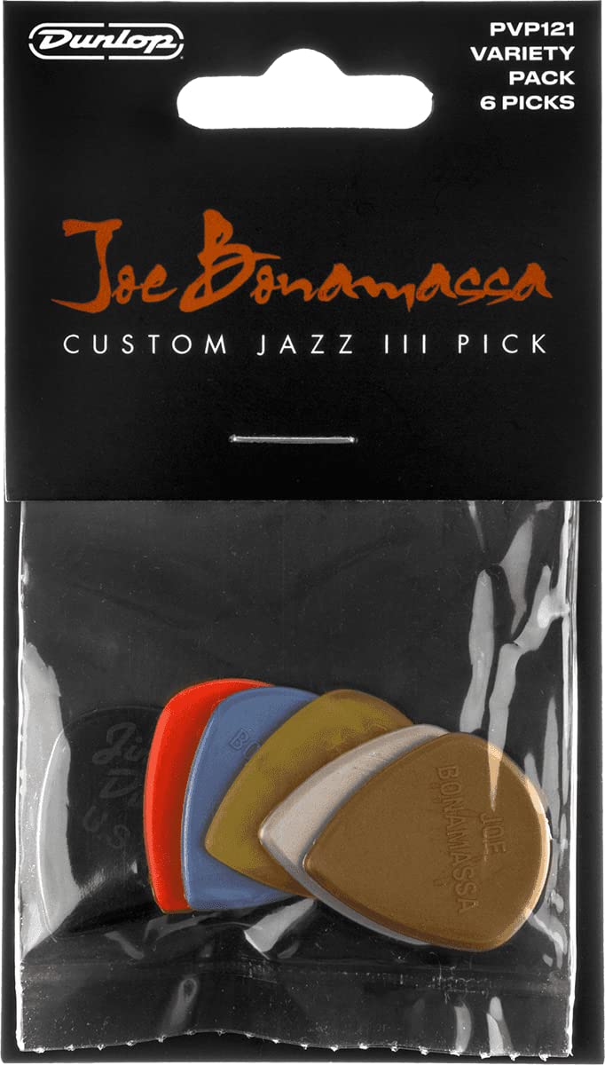 Dunlop Picks - Variety - PVP121 Bonamassa - Pack 6