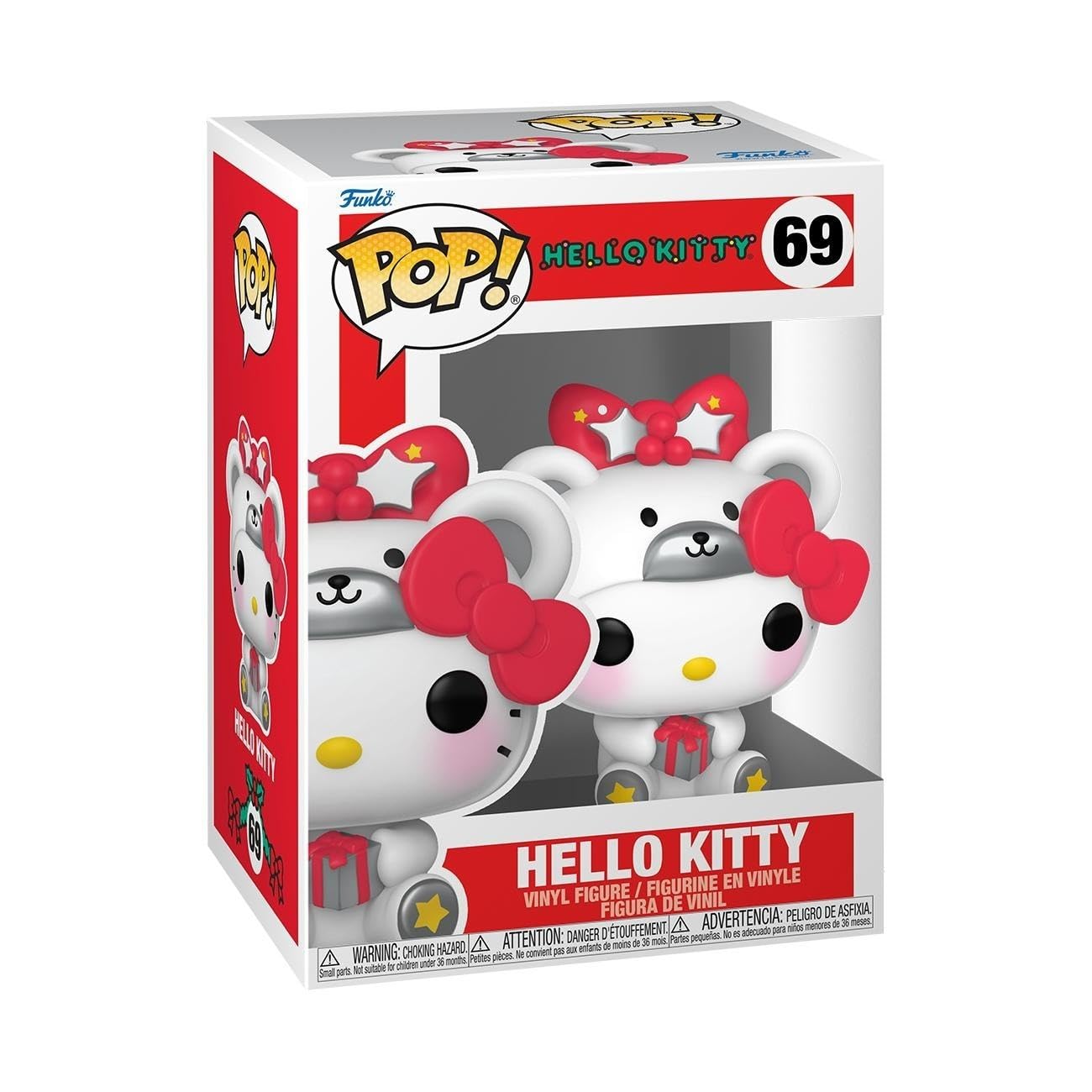 Funko Pop! Sanrio: Hello Kitty - HK Polar Bear - Metallic - Collectable Vinyl Figure - Gift Idea - Official Merchandise - Toys for Kids & Adults - Anime Fans - Model Figure for Collectors and Display