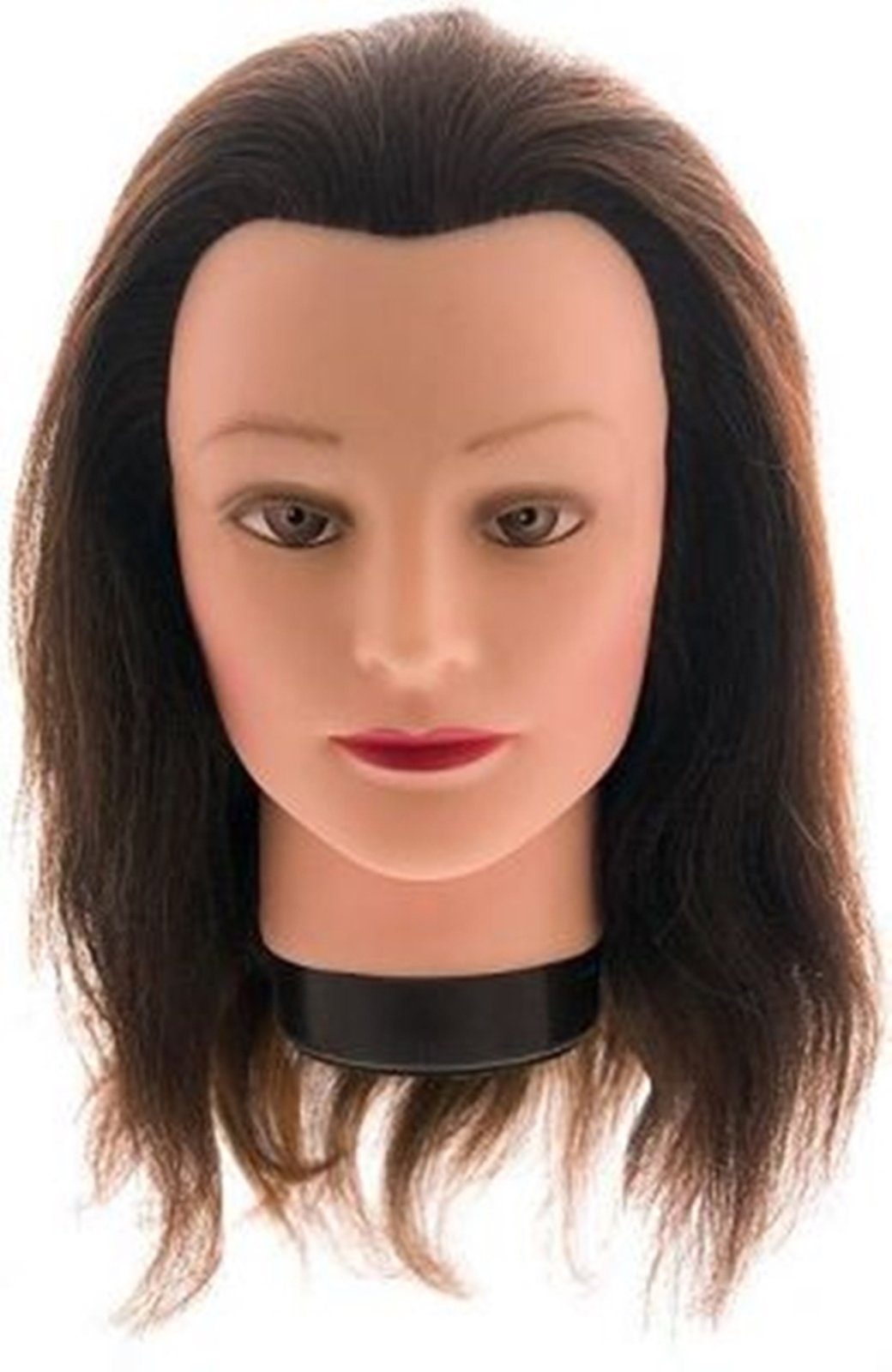 Comair 7000835 Emily Human Hair Ubung Head Brown