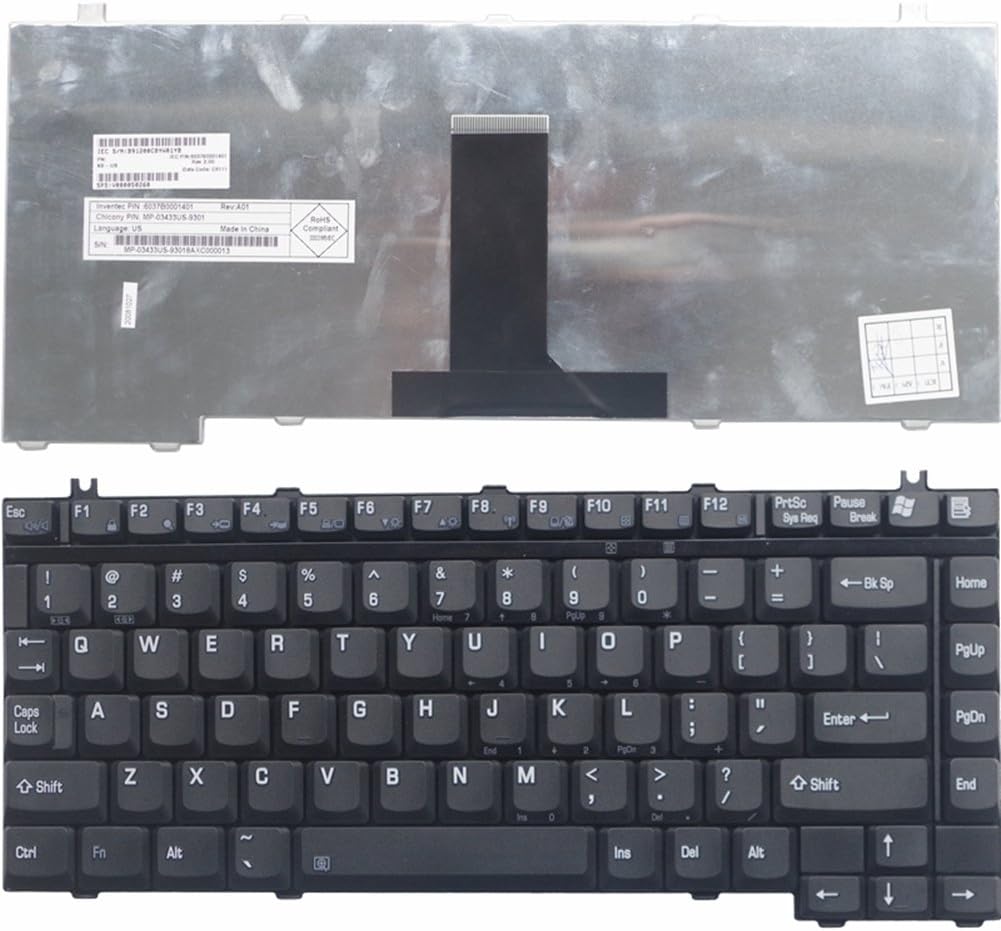 KEYSHEN Laptop Notebook Replacement Keyboard for Toshiba A1 A2 A9 A3 A4 tecra a5 A8 A10 A15 A20 A25 A30 US Layout