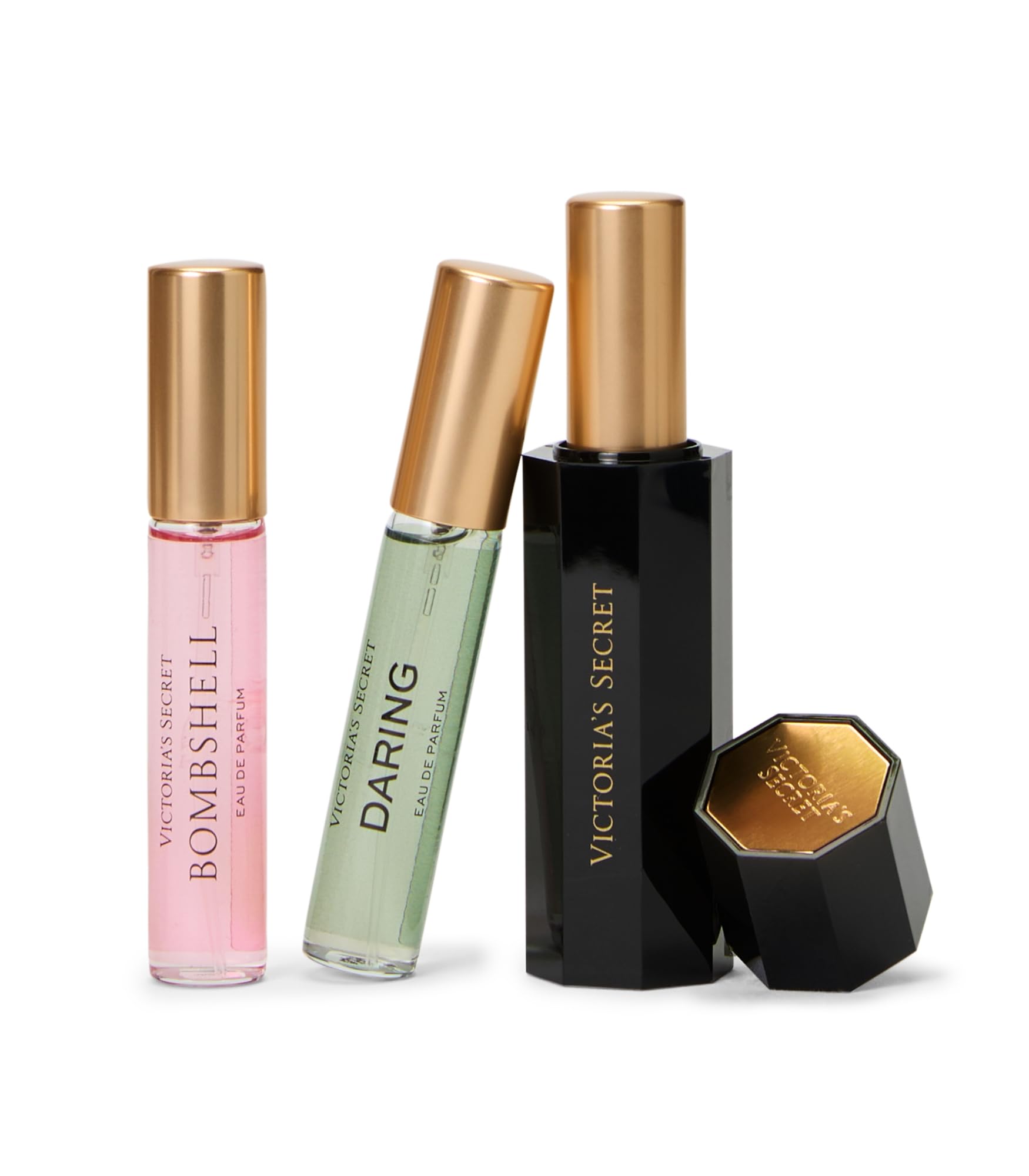 Victoria's Secret Travel Fragrance Spray Gift Set, Bombshell, Bare & Daring, Assorted Scents