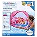 SwimSchool Lil' Mermaid Fabric Baby Boat, Splash and Play Activity Center, Extra-Wide Inflatable Pool Float with Canopy UFP50, 6 to 24 Months, Pink