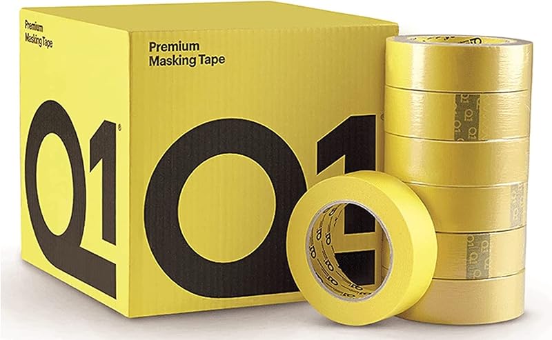 Q1 36mm Premium Masking Tape 50m Automotive Rubber-Base Adhesive 110C