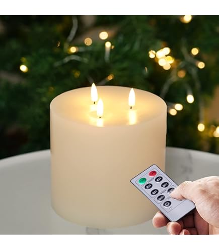 Ganz Led Vela Pilar De Marfil (llwp1001