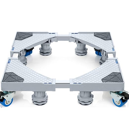 ZCRFY Base para Nevera Y Lavadora Ajustable Móvil Nevera Base Rack ...