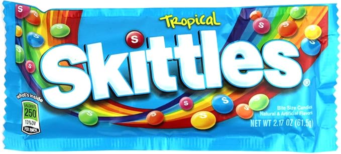 Amazon スキットルズ Skittles ソフトキャンディー フルーツ グミ お菓子 おやつ トロピカル ブルー Skittles グミ 通販 Amazon スキットルズ Skittles ソフトキャンディー フルーツ グミ お菓子 おやつ トロピカル ブルー Skittles グミ 通販