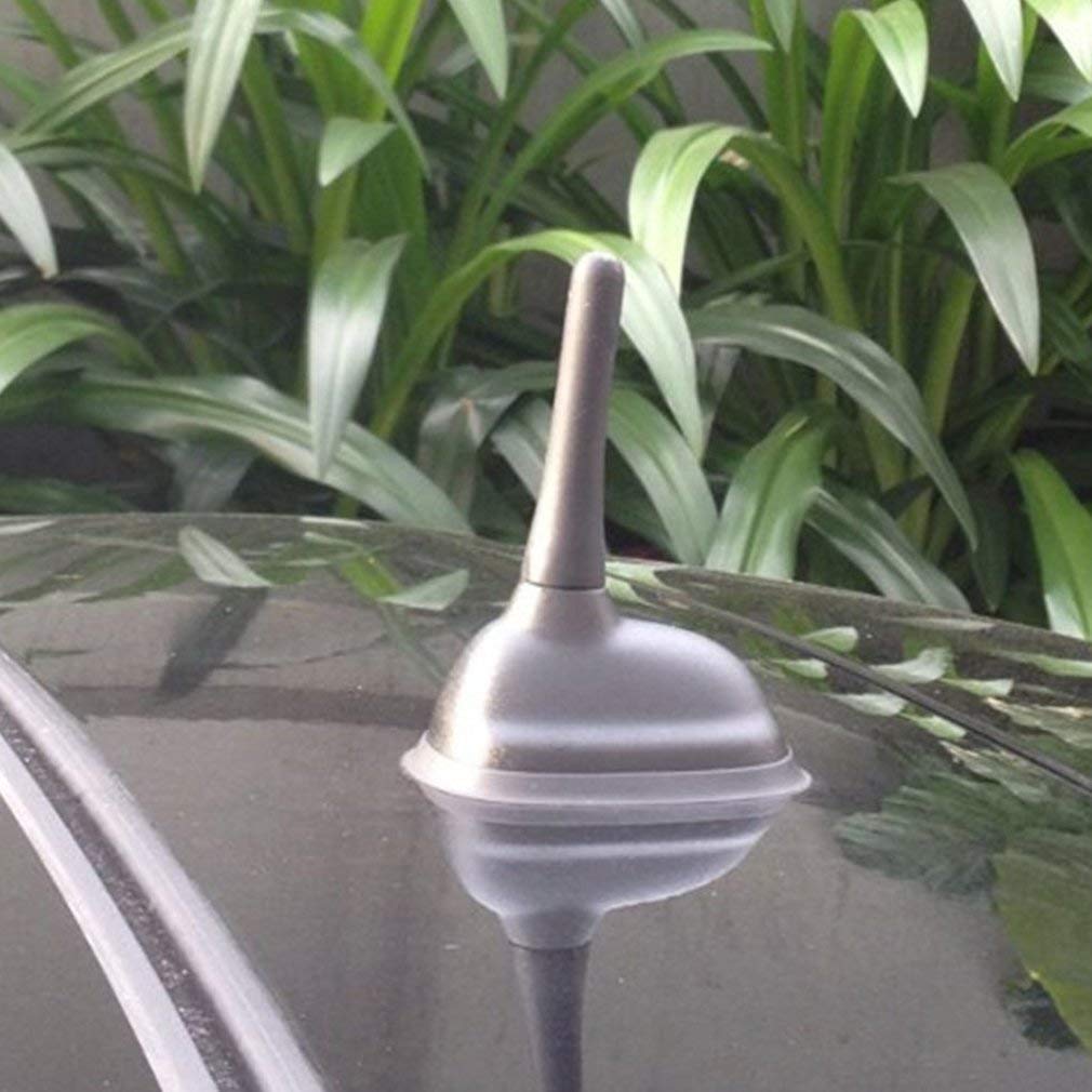 Autoantenne Kurz, Universal Kurzstabantenne Autoradio-Antennenantenne AM/FM-Radio Auto Antennen Kurz Schwarz