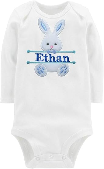 easter bunny onesie baby