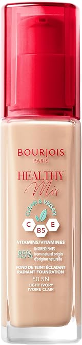 Bourjois Healthy Mix Clean Vegan Foundation No. 50.5 Light Ivory