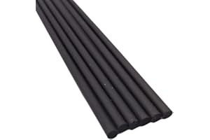 CGjiogujio 6pcs Diameter 3.5mm Long 13 inch Carbon Fiber Rods Pole