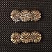Alloy Gold Plated Brass Menuki Ornaments for Japanese Katana Samurai Sword Handle