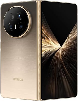 Magic V5 5G, El Arte del Plegado en Solo 9mm, Batería de 5820mAh, 16GB+512GB, Snapdragon® 8 Elite, El Poder de Gemini AI, Cámara IA Honor Falcon, Dual SIM, Android 15, Dawn Gold