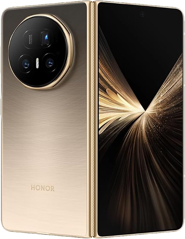 Magic V5 5G, A Arte de Dobrar em Apenas 9mm, Bateria 5820mAh, 16GB+512GB, Snapdragon® 8 Elite, O Poder da Gemini AI, Câmara Honor Falcon AI, Dual SIM, Android 15, Dawn Gold