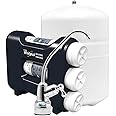 Whirlpool WHAROS5 Reverse Osmosis (RO) Water Filtration System With Chrome Faucet | Extra Long Life | Easy To Replace UltraEase Filter Cartridges, 14" deep x 13" wide x 15 inches tall, Blue