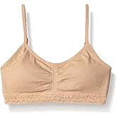 Maidenform Womens Seamless Ruched Crop with Lace BandTraining Bra