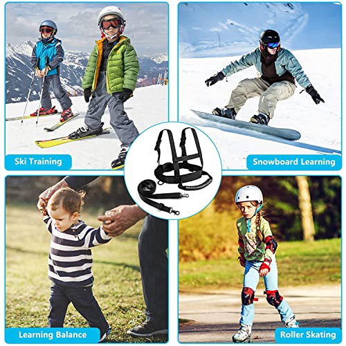 Kids Ski Shoulder Harness, Ski Leash Ski Training Harness, Skating