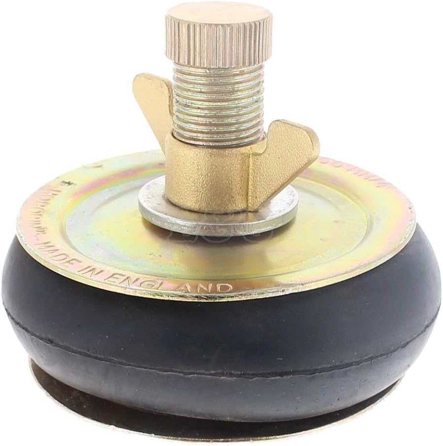 L&S Engineers 4" 100mm Steel Drain Test Plug 1/2" Outlet 94-110mm ID