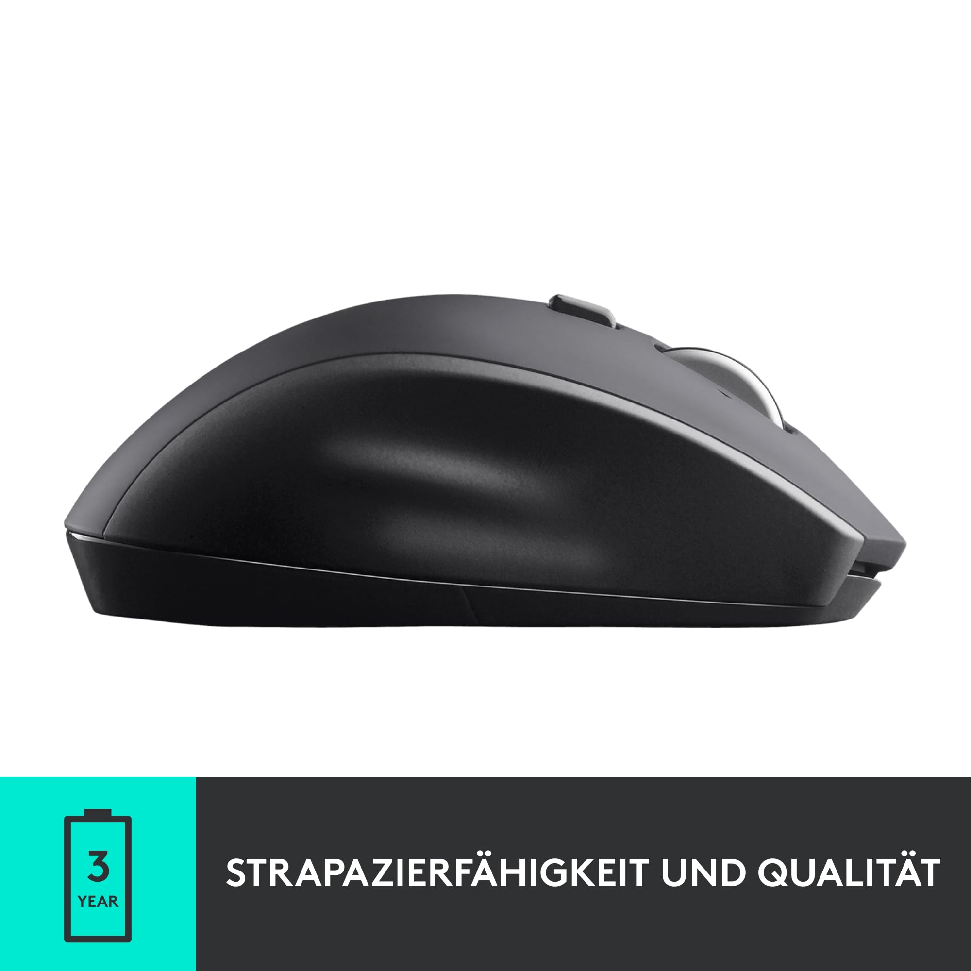 Logitech M705 Marathon Kabellose Maus, 2,4 GHz mit USB-Unifying-Empfänger, 1000 DPI, 5 programmierbare Tasten, 3-Jahres-Batterie, Kompatibel mit PC, Mac, Laptop und Chromebook - Grau 6