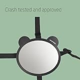 Maxi-Cosi Back Seat Mirror 360° Adjustable Wide View Crash Tested Black view 4