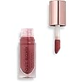 Revolution Beauty, Pout Bomb Plumping Lip Gloss, High Shine, Rich Glossy Pigment, Infused with Vitamin E, Sauce Dusty Pink, 0.15 Fl. Oz.