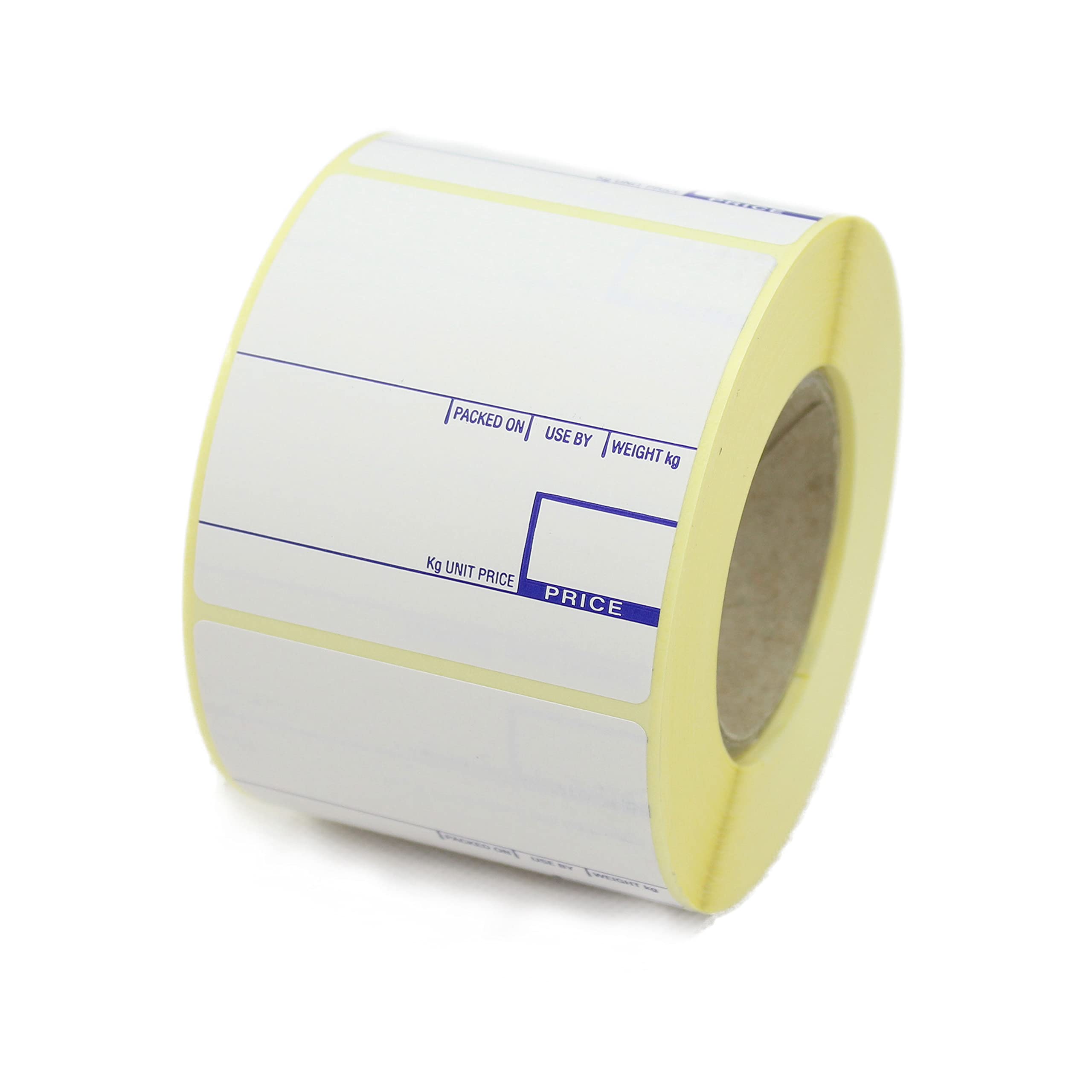 Label Metrics CAS Compatible Scale Labels, 58mm x 60mm, Printed 1 Colour (Blue)