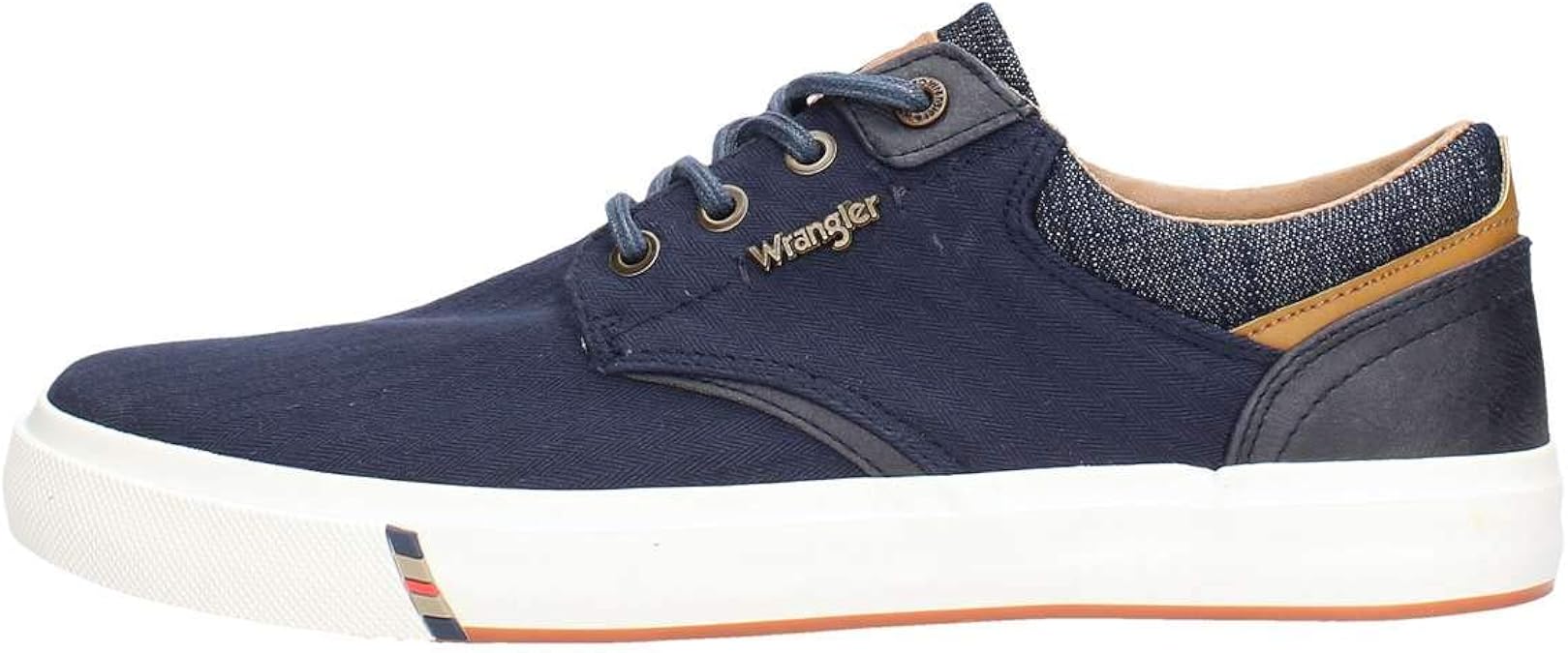 Wrangler Herrenschuhe ICON Low Sneakers aus blauem Stoff WM91123A-016 ...