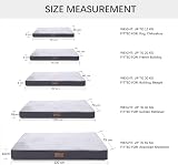 Jaspuriea Extra Large Orthopedic Dog Bed 120x75x10cm Waterproof Cover view 6