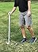 Real Feel Golf Mats® Country Club Elite® Commercial Shag Tube (1) Commercial Quality Golf Ball Shagger/Retriever Aluminum Metal with Stainless | Proud to Be Made in The USA (No Cheap Plastic Import)