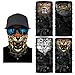 Vfocus 3D Animal Cycling Face Mask, UV Protection Outdoor Cycling Hiking Motorcycling Mask Dust-Proof Breathable Seamless Tube Headwear Ski Snowboard Scarf Neck Balaclava Bandana (Tiger)