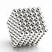 LiKee Magnetic Ball, Sculpture Toy for Intelligence Development and Stress Relief, DIY Desk Decoration (6mm Set of 216 Balls)