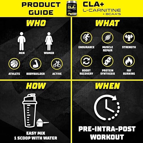 Forzagen CLA Powder + L carnitine + BCAA'S, 4 Flavors Available, Energy,  Perfomance, Weight Support (BlackBerry Lemonade, 50 Servings) in Kenya |  Whizz L-Carnitine