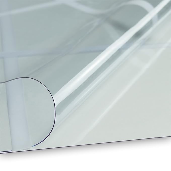 LYSEL® PVC Fensterfolie 0,5mm Karofolie Zeltfensterfolie für Zelte Campingvorzelte Breite 132cm UV-beständig
