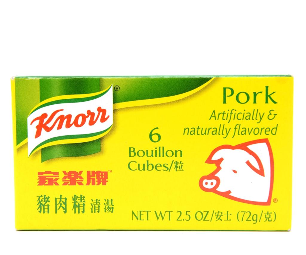 Knorr Bouillon Cubes, Pork, 2.5 Ounce (Pack of 24) Grocery