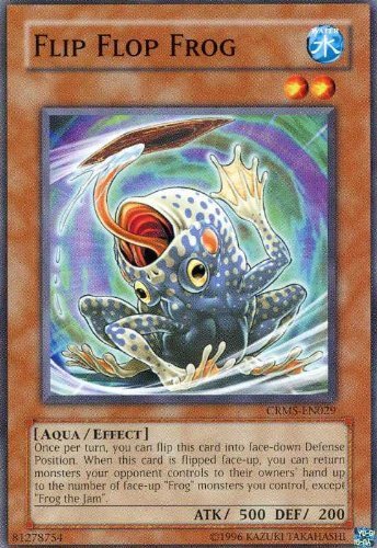 Yu-Gi-Oh! - Flip Flop Frog (CRMS-EN029) - Crimson Crisis - 1st Edition - Common