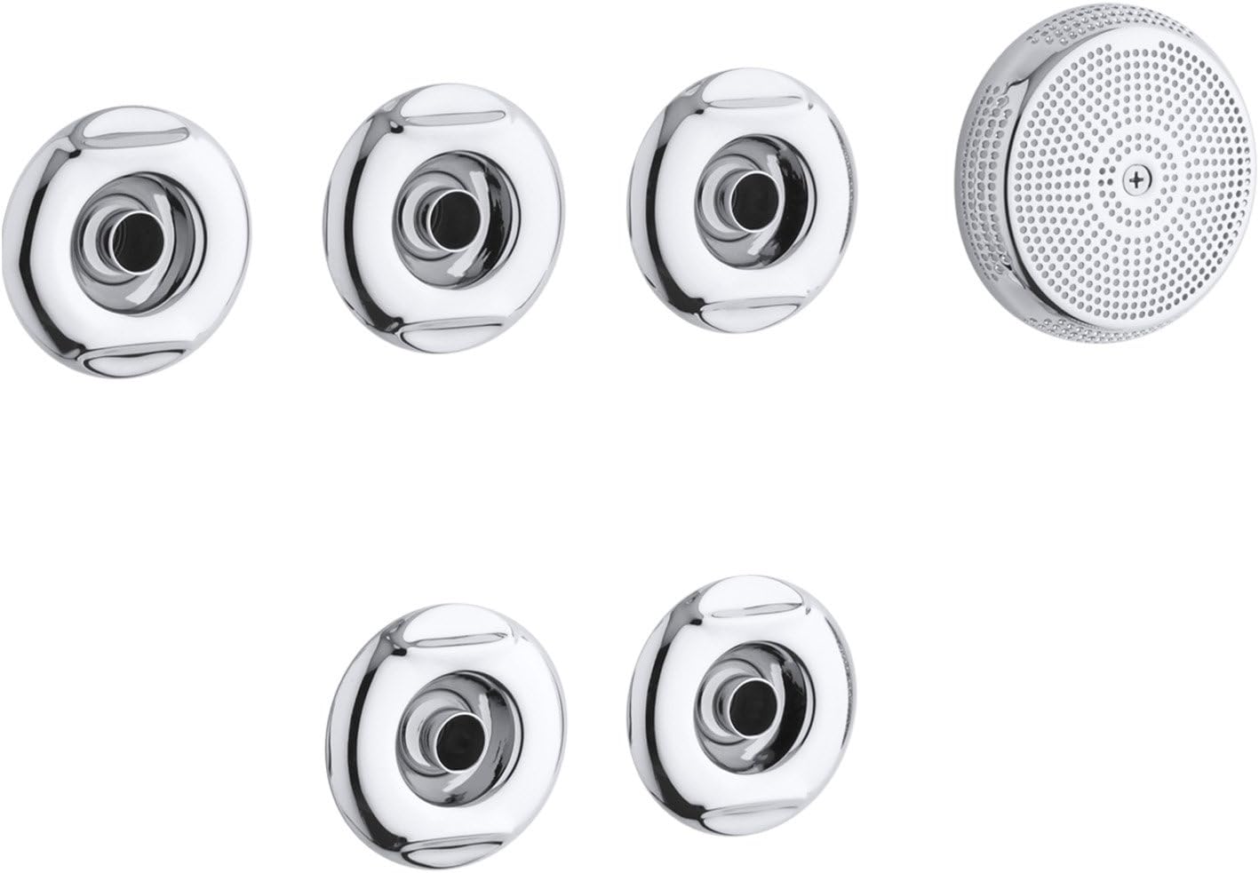 KOHLER K9695CP Flexjet Whirlpool Trim Kit, Polished Chrome Faucet