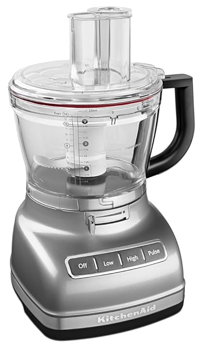 KitchenAid 13 Cup Food Processor Brushed Chrome KFP1333 BD