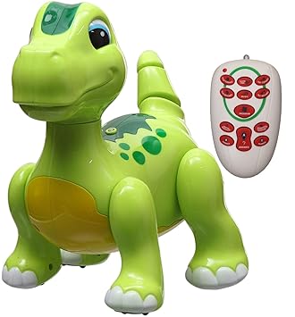 green remote control dinosaur